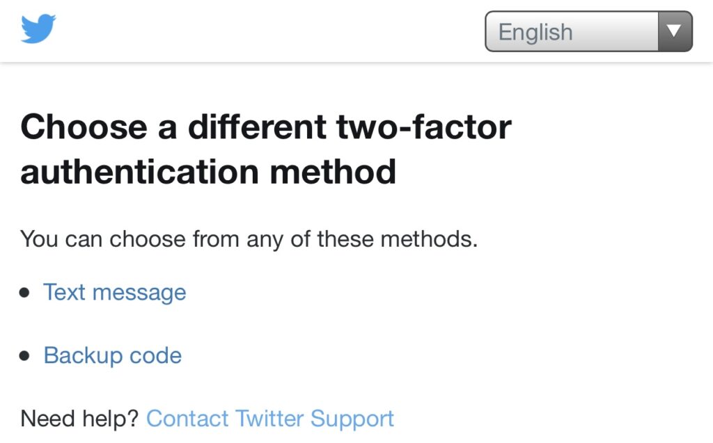 How to Login: Two Factor Authentication and Not Receiving Text Messages - Twitter